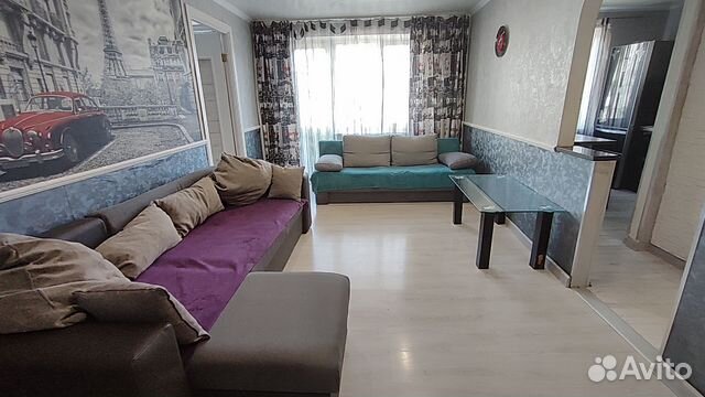 

2-к. квартира, 45 м², 3 кровати