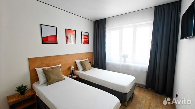 

1-к. квартира, 50 м², 3 кровати