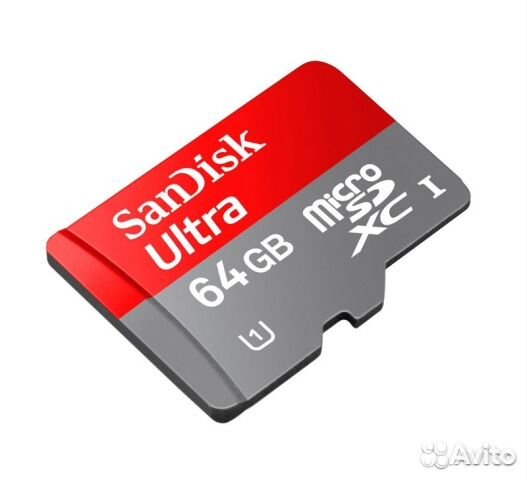 Флеш карта Sandisk 64Gb Ultra Microsdxc Оригинал
