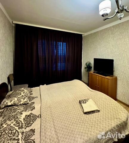 

1-к. квартира, 42 м², 2 кровати