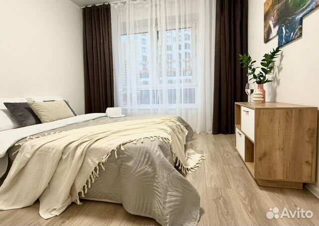 

2-к. квартира, 40 м², 2 кровати