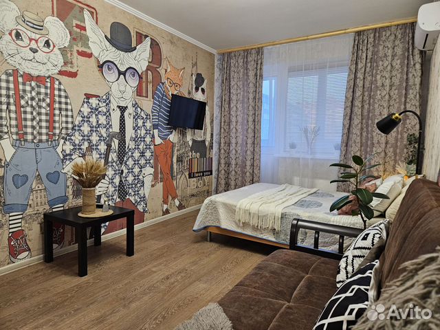 

1-к. квартира, 37 м², 2 кровати