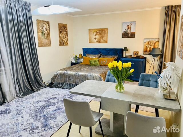 

Квартира-студия, 50 м², 2 кровати