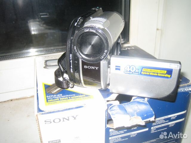 Видеокамера Sony DCR-DVD 610E