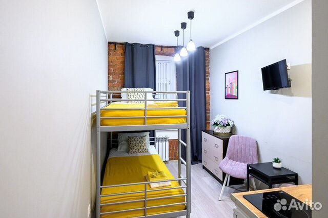 

Квартира-студия, 15 м², 1 кровать