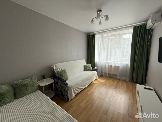 

1-к. квартира, 37 м², 2 кровати