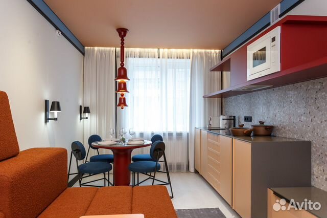 

1-к. квартира, 37 м², 2 кровати