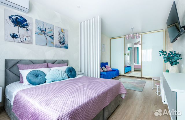 

1-к. квартира, 36 м², 2 кровати