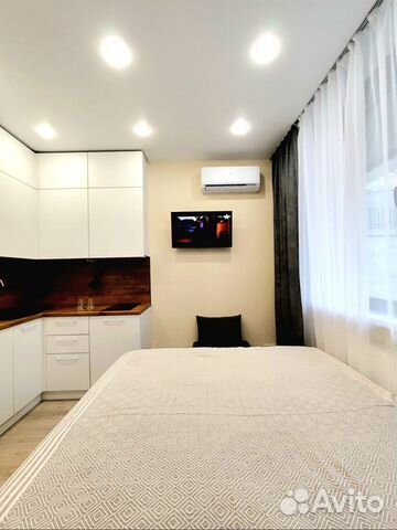 

Квартира-студия, 17 м², 2 кровати