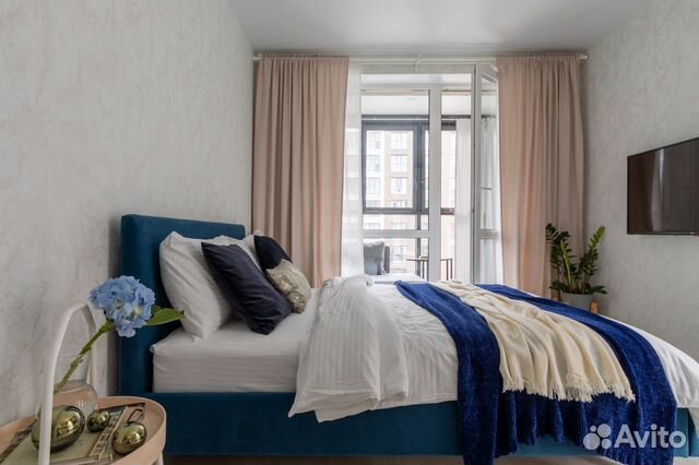 

Квартира-студия, 25 м², 2 кровати