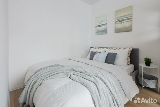 

Квартира-студия, 32 м², 2 кровати
