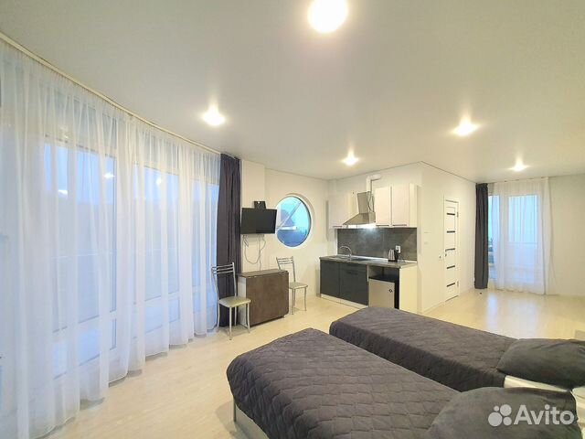 

Квартира-студия, 40 м², 3 кровати