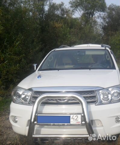 Кенгурятник на toyota fortuner