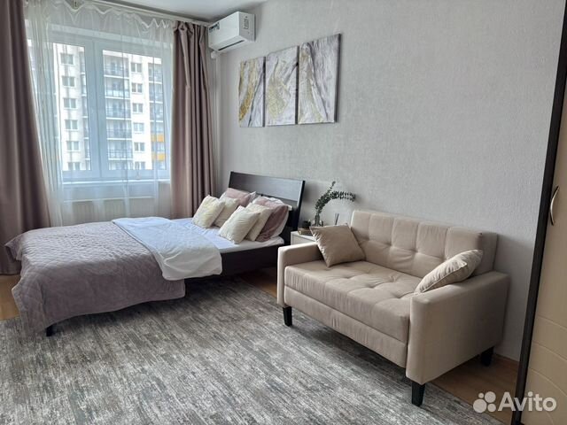 

1-к. квартира, 40 м², 3 кровати