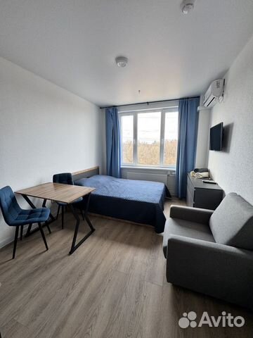 

Квартира-студия, 30 м², 1 кровать