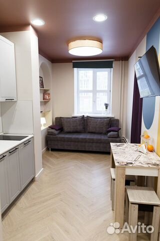 

Квартира-студия, 20 м², 2 кровати