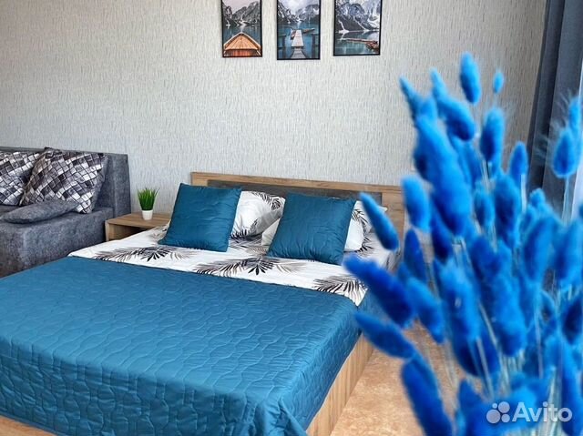

1-к. квартира, 40 м², 2 кровати
