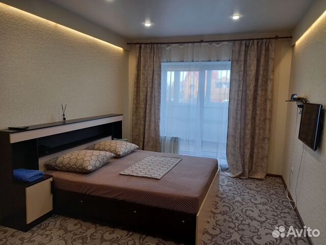 

1-к. квартира, 42 м², 2 кровати