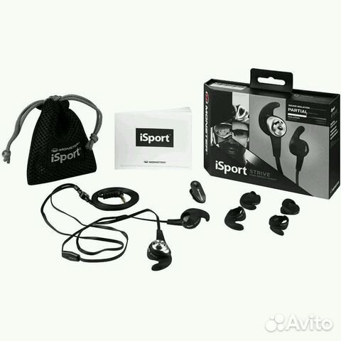 Наушники Monster iSport Strive Наушники Monster iSport Strive