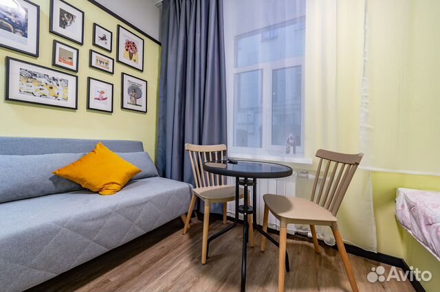 

Квартира-студия, 25 м², 2 кровати