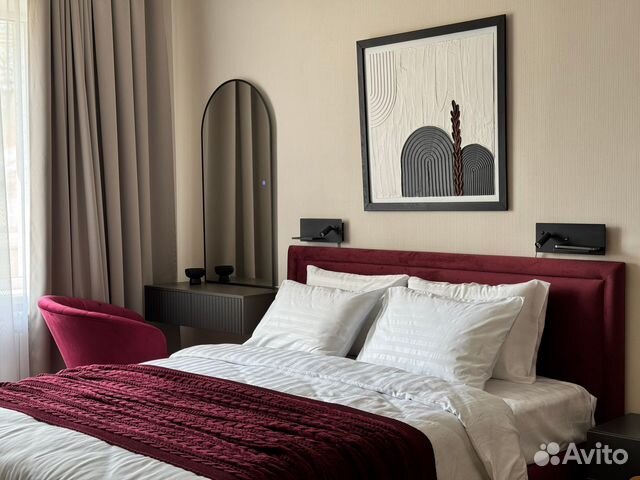 

1-к. квартира, 42 м², 2 кровати