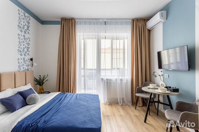 

Квартира-студия, 27,3 м², 2 кровати