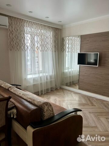 

Квартира-студия, 37 м², 2 кровати