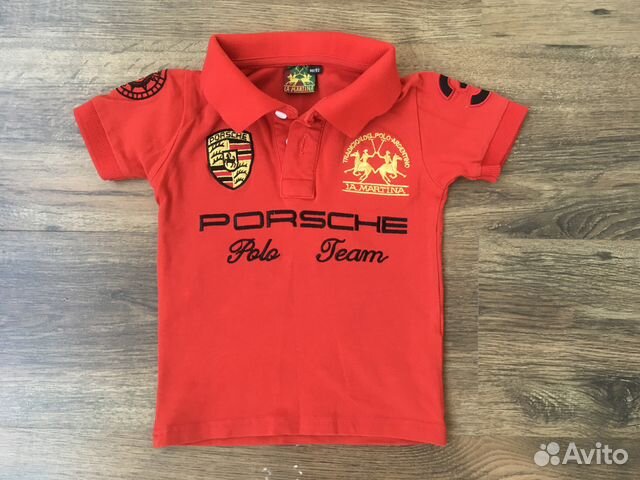 Футболка поло Porsche от la Martina Футболка поло Porsche от la Martina