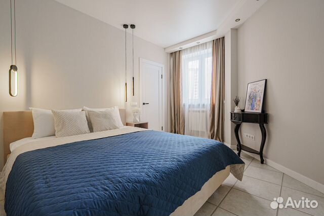 

1-к. квартира, 52,9 м², 2 кровати