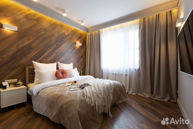 

1-к. квартира, 60 м², 2 кровати