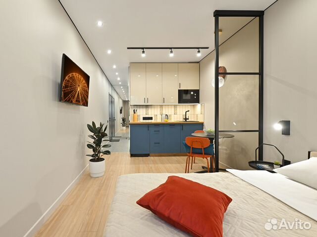

Квартира-студия, 21 м², 1 кровать