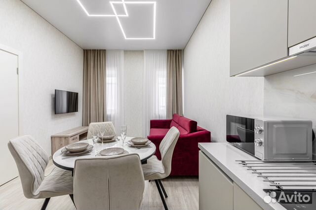 

1-к. квартира, 40 м², 2 кровати