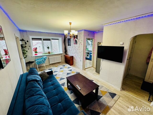 

1-к. квартира, 42,6 м², 3 кровати