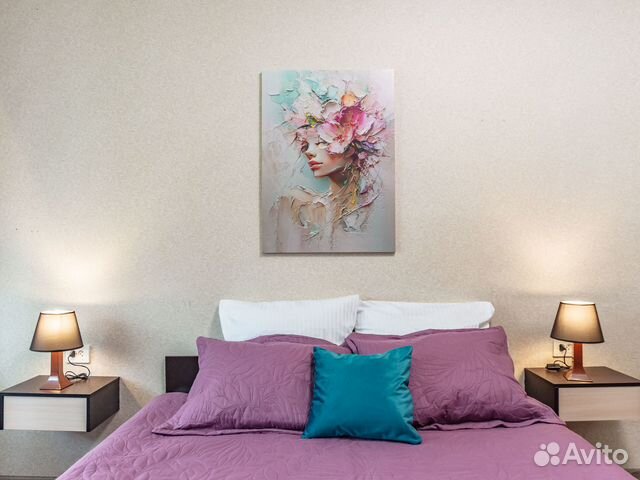 

2-к. квартира, 50 м², 2 кровати