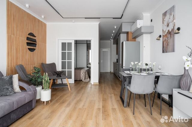 

1-к. квартира, 61 м², 3 кровати