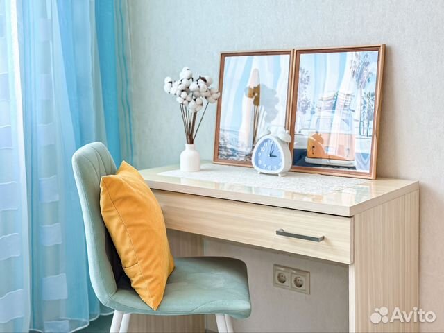 

1-к. квартира, 42 м², 3 кровати