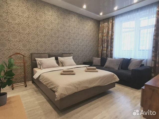 

1-к. квартира, 43 м², 2 кровати