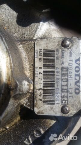 Турбокомпрессор Volvo S60, C70, V70, S80 2,4 L Турбокомпрессор Volvo S60, C70, V70, S80 2,4 L