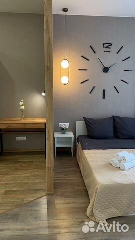 

Квартира-студия, 38 м², 2 кровати