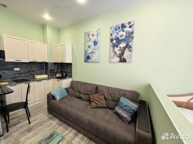 

Квартира-студия, 33 м², 3 кровати