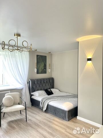 

Квартира-студия, 32 м², 2 кровати