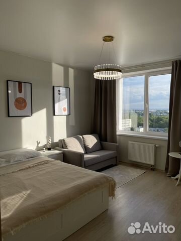 

1-к. квартира, 40 м², 3 кровати