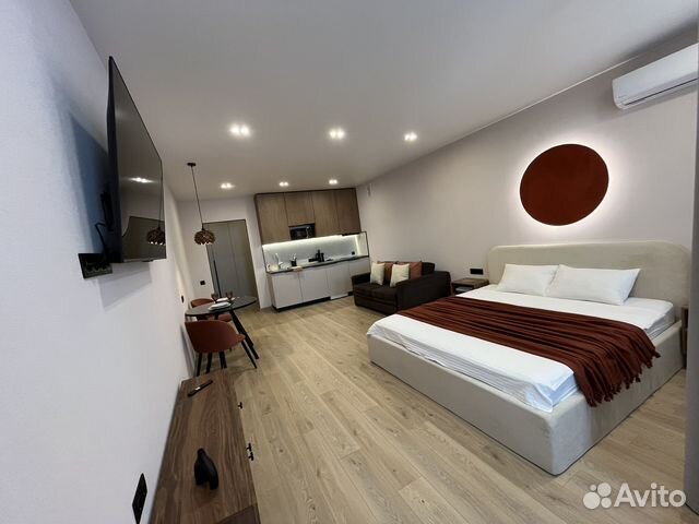 

Квартира-студия, 40 м², 2 кровати
