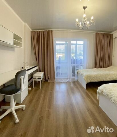 

1-к. квартира, 45 м², 3 кровати
