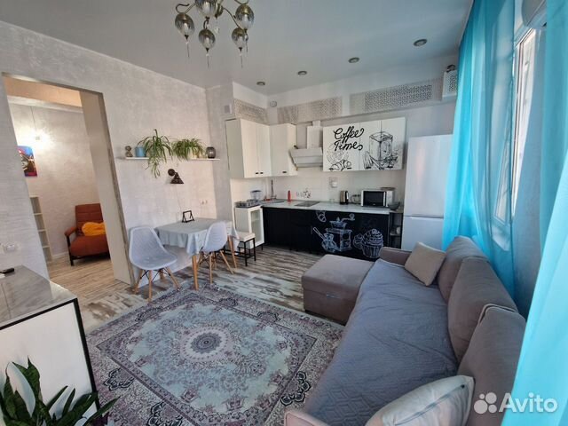 

1-к. квартира, 40 м², 2 кровати