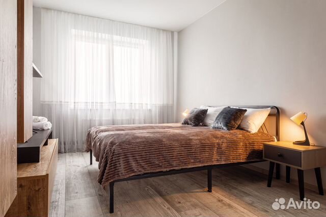 

1-к. квартира, 42 м², 2 кровати