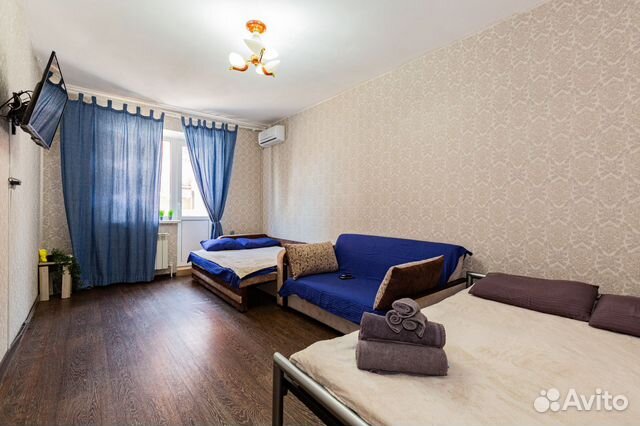 

1-к. квартира, 40 м², 3 кровати