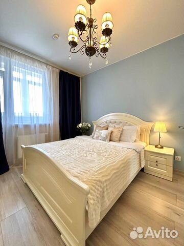 

1-к. квартира, 42 м², 2 кровати