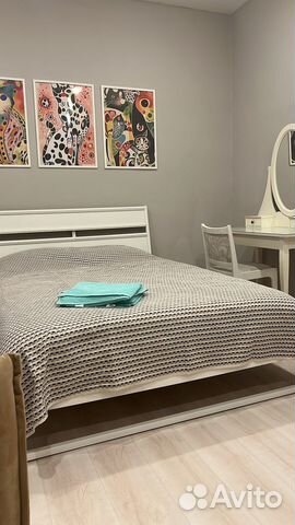

1-к. квартира, 37 м², 2 кровати