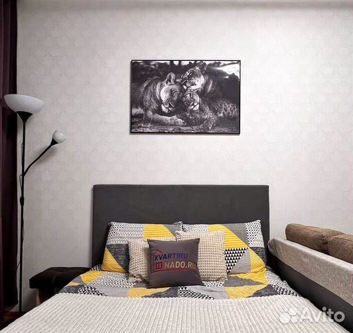 

1-к. квартира, 35 м², 3 кровати